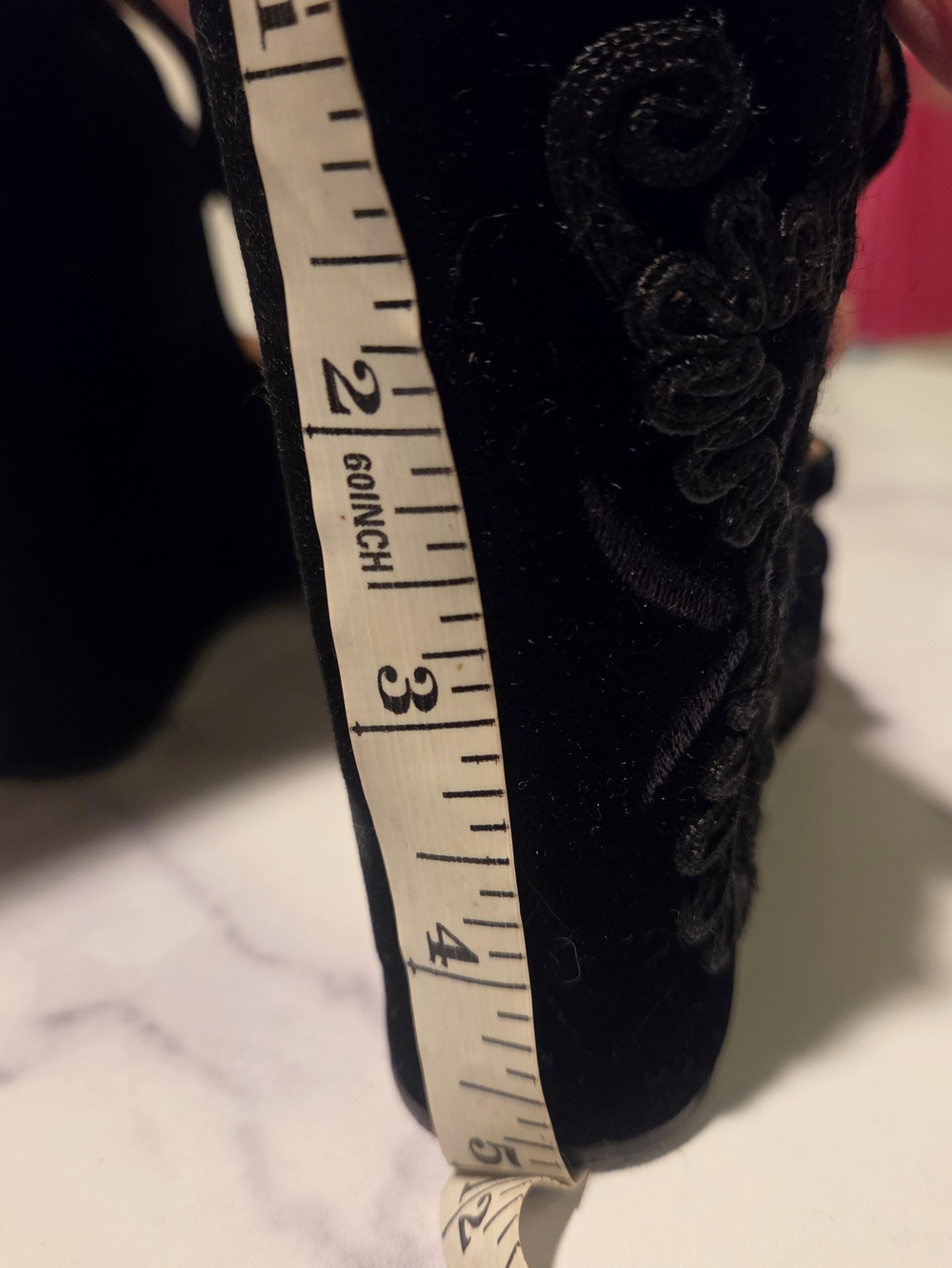 Salvatore Ferragamo Black Velvet Strappy Wedge Sandals - Picture 12 of 12